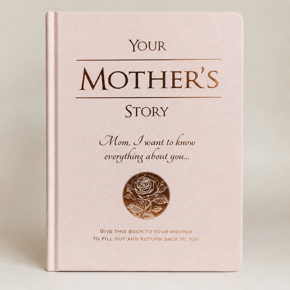 Piccadilly Your Mother's Story Guided Journal Hardcover Mom Memory Keepsake Book